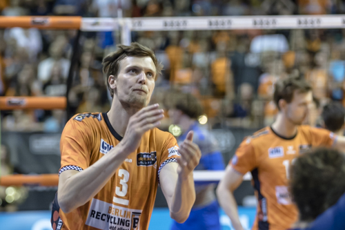Playoff Finale Spiel 4 Berlin Recycling Volleys - VfB Friedrichshafen 2:3 Playoff Finale Spiel 4 Berlin Recycling Volleys - VfB Friedrichshafen 2:3